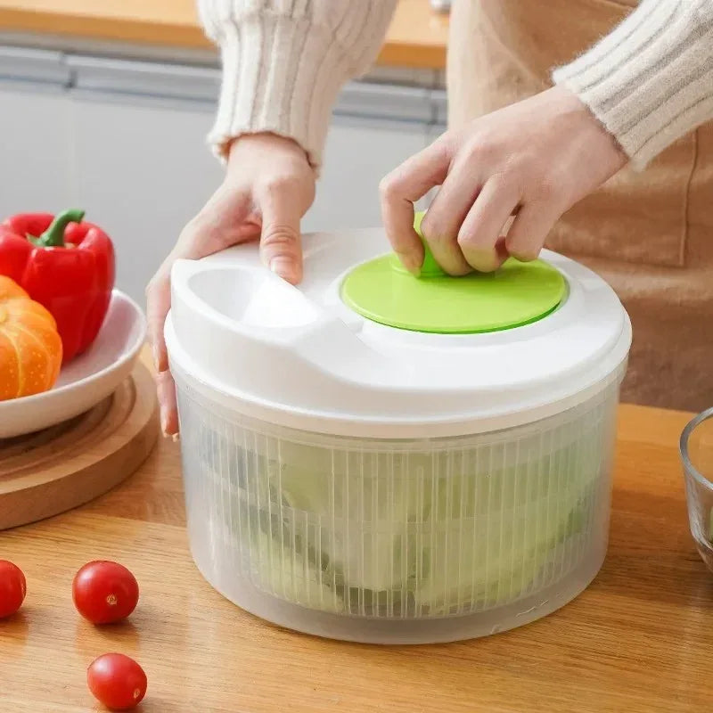 Multifunctional lettuce drain basket - Quick Spin