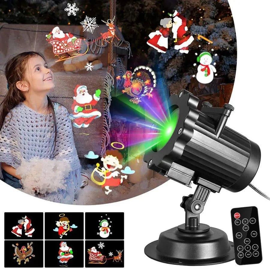 16 Pattern Stage and Lawn Lamp for Outdoor Decor