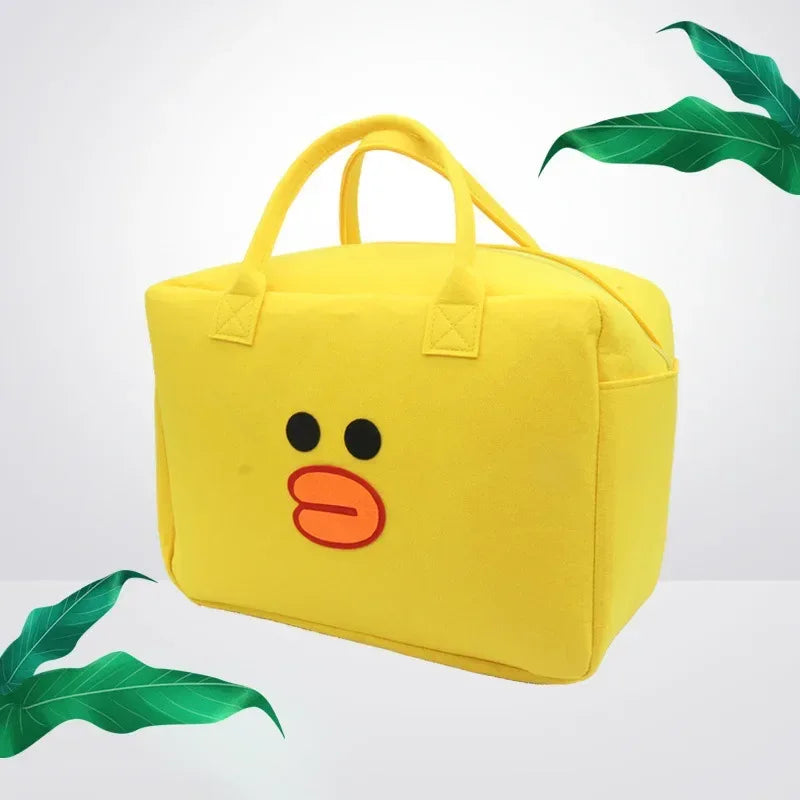 Large Capacity Cartoon Travel Bag Set