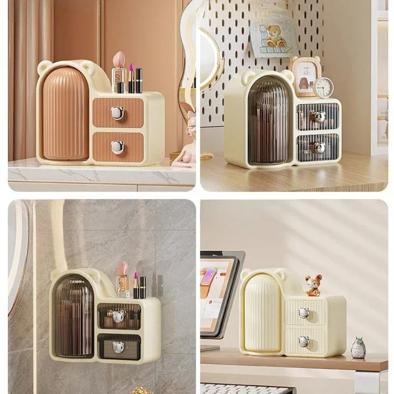 Large Capacity Cosmetic Storage Drawer Organizer