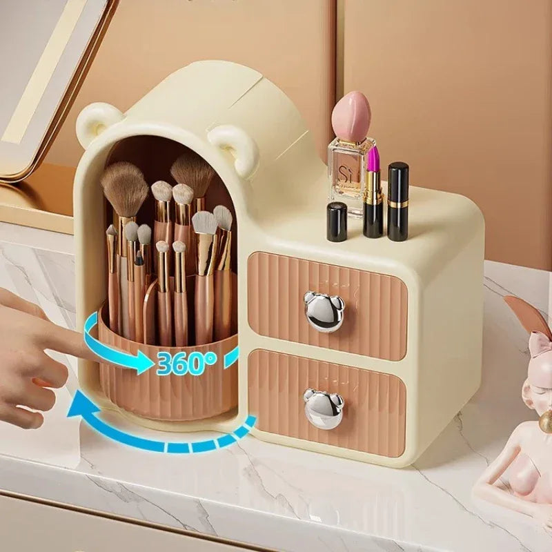 Large Capacity Cosmetic Storage Drawer Organizer
