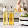 Leak-Proof Glass Oil Jar for Kitchen Use