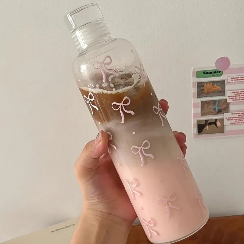 Leakproof Sport Water Bottle with Time Marker