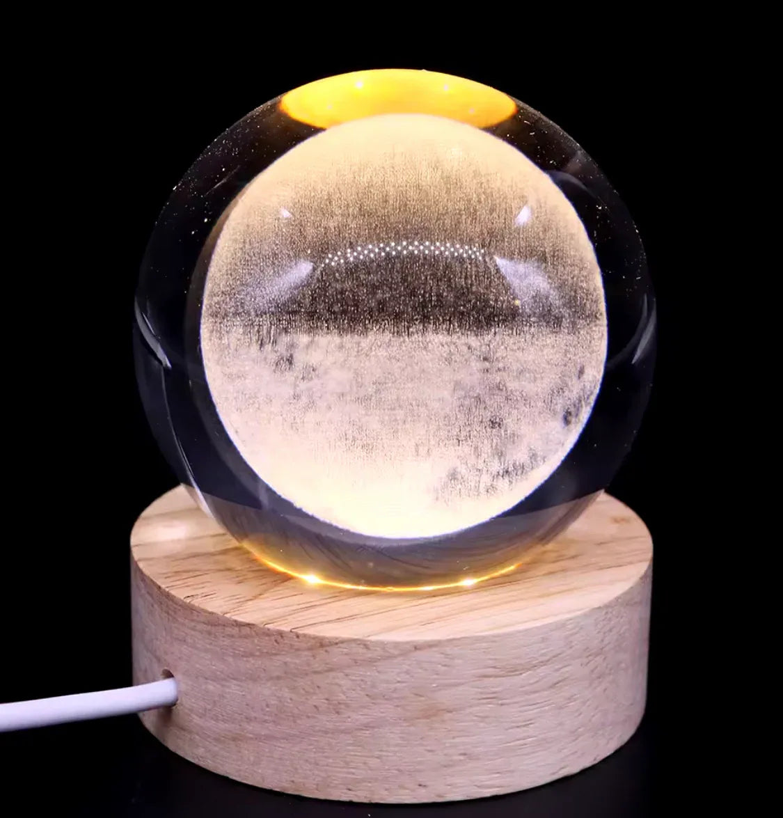 LED Astronomy Night Light with Globe Design
