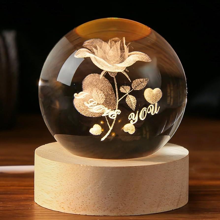 LED Astronomy Night Light with Globe Design