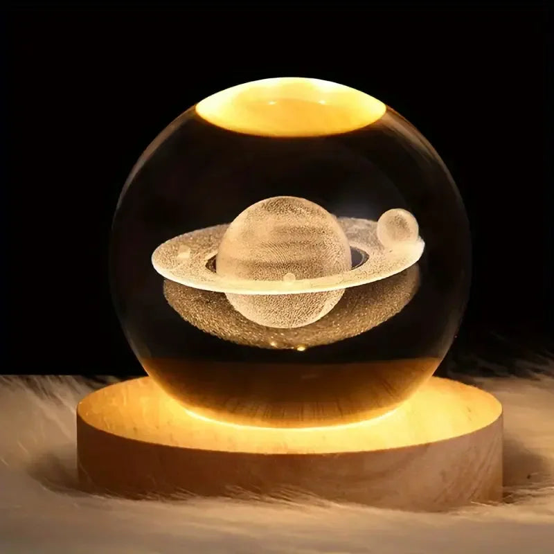 LED Astronomy Night Light with Globe Design