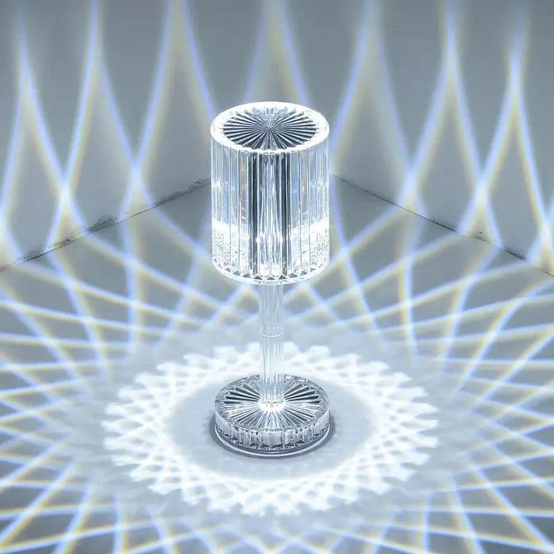 LED Crystal Projection Lamp with Elegant Design
