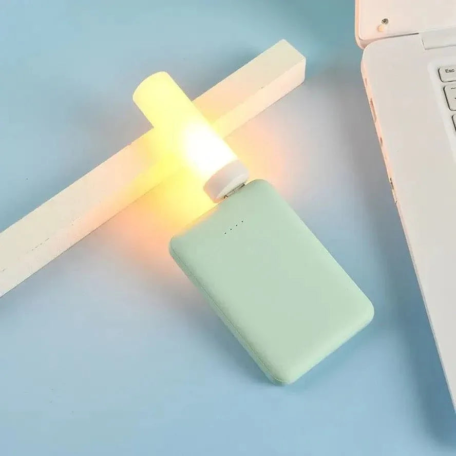 USB LED Flame Effect Night Light