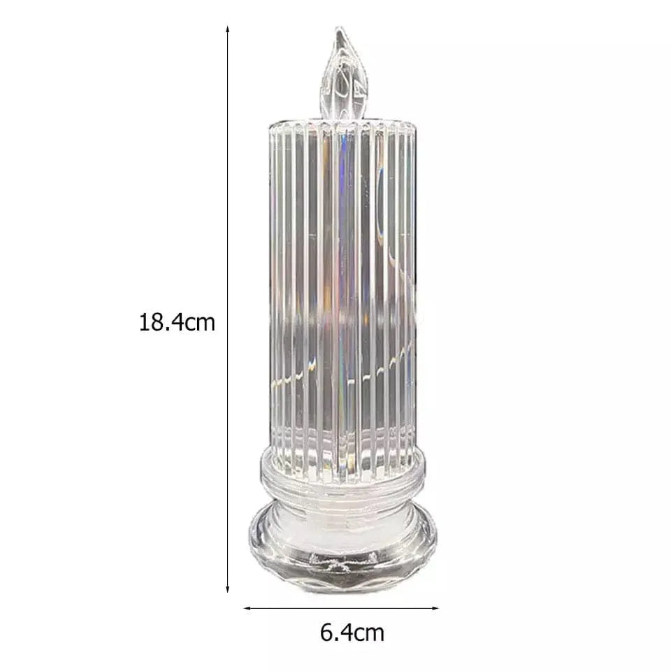 LED Flameless Candle Lamp - Elegant Home Decor