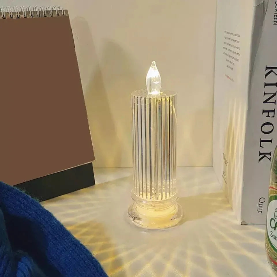 LED Flameless Candle Lamp - Elegant Home Decor