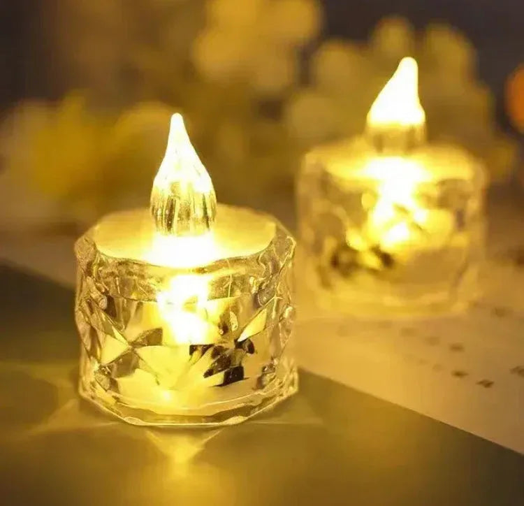 LED Flameless Candle Lights - Safe & Decorative