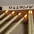 LED Long Candle – Realistic Flickering Light (each)