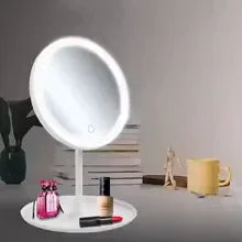 LED Makeup Mirror with Light and Touch Dimming