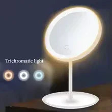 LED Makeup Mirror with Light and Touch Dimming