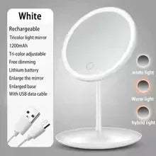 LED Makeup Mirror with Light and Touch Dimming