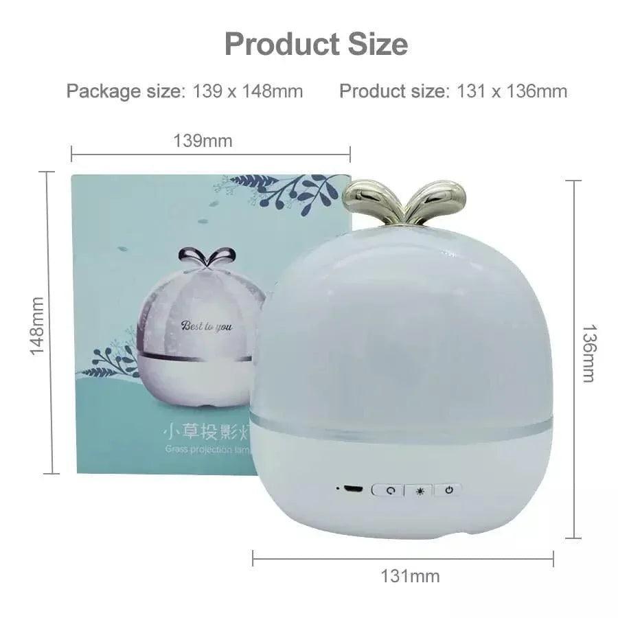 LED Night Light Projector with Unicorn Design