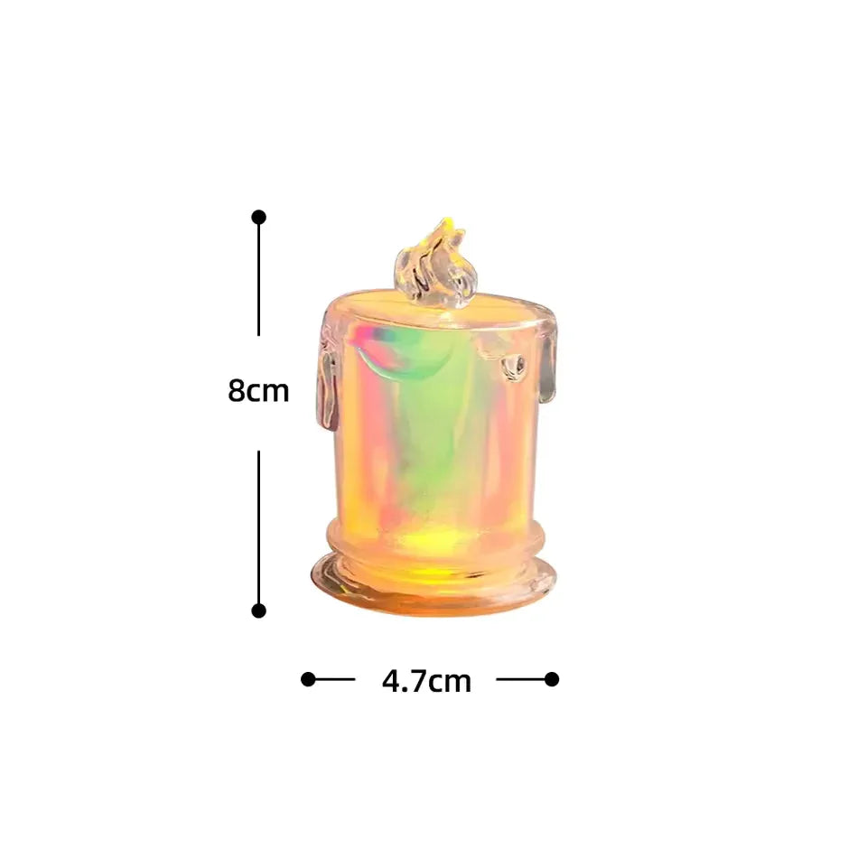 LED Pillar Candle Light with Flickering Flame