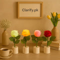 LED Rose Lamp - Colorful Soft Glow Decor