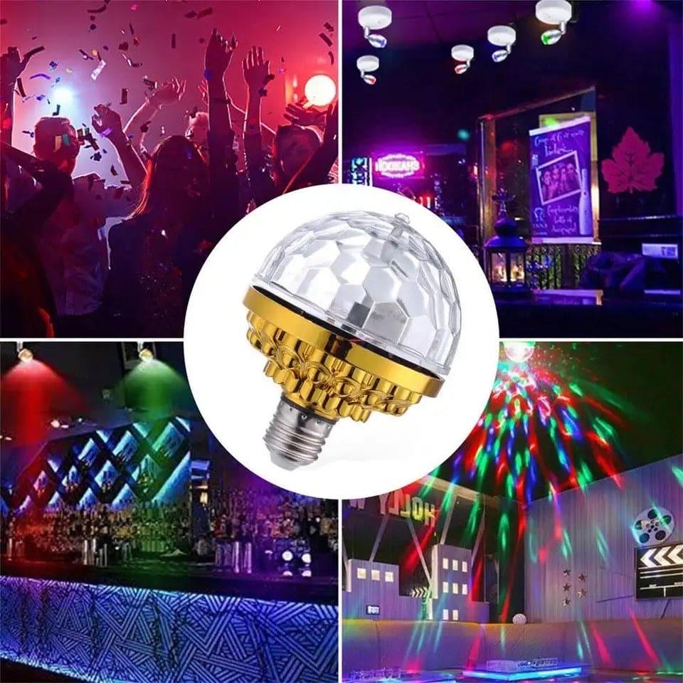 LED Rotating Disco Ball Light with Flexible Plug