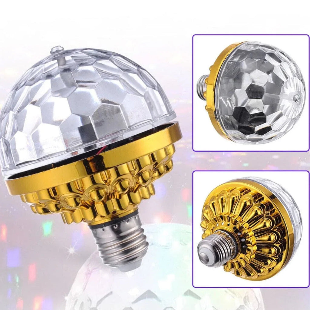 LED Rotating Disco Ball Light with Flexible Plug