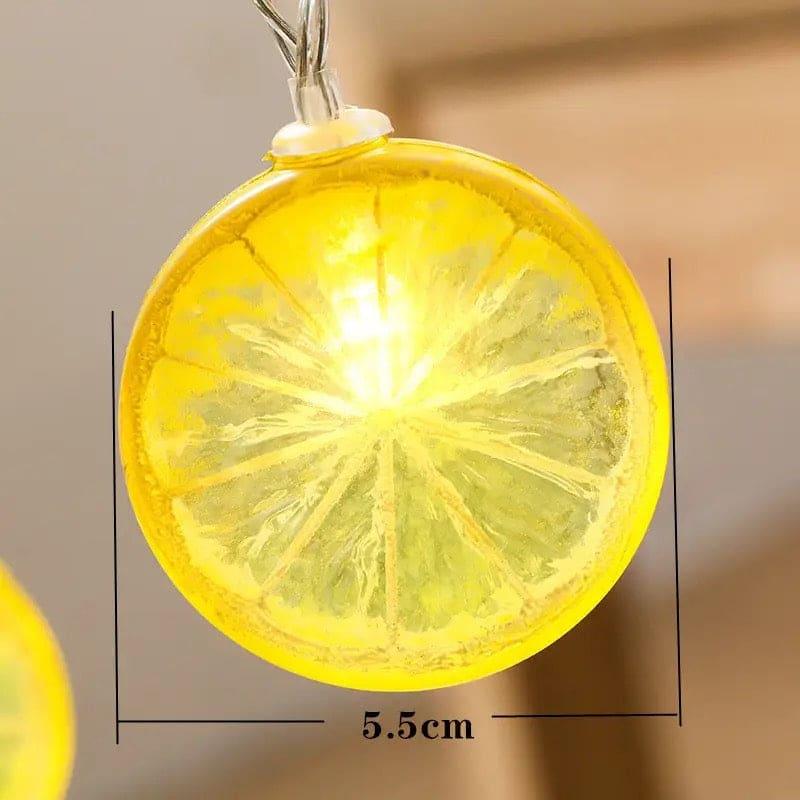 Lemon Slice String Lights - Bright & Decorative