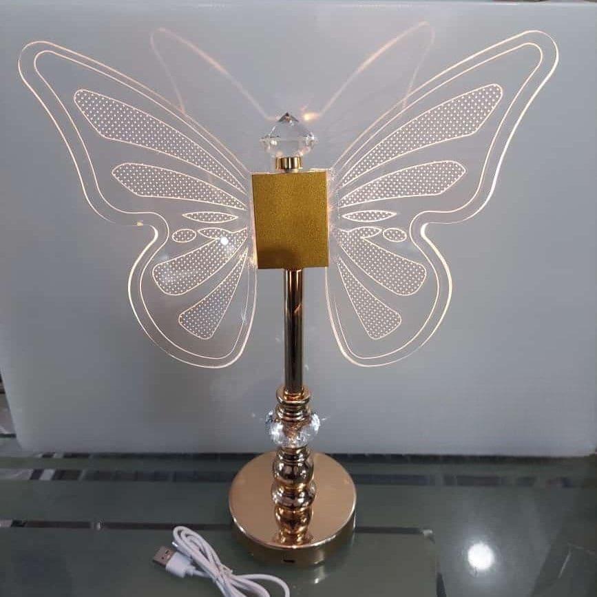 Butterfly Table Lamp with Elegant LED Design