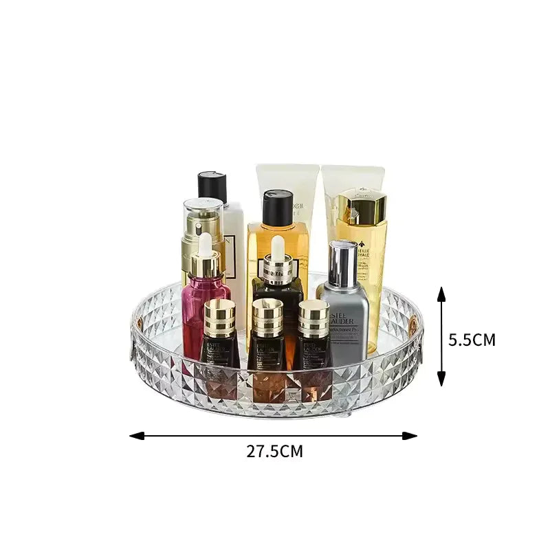 Luxury Cosmetics Storage Rack - Stylish & Durable