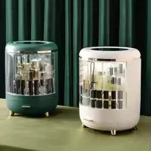 Luxury Makeup Organizer with LED Mirror