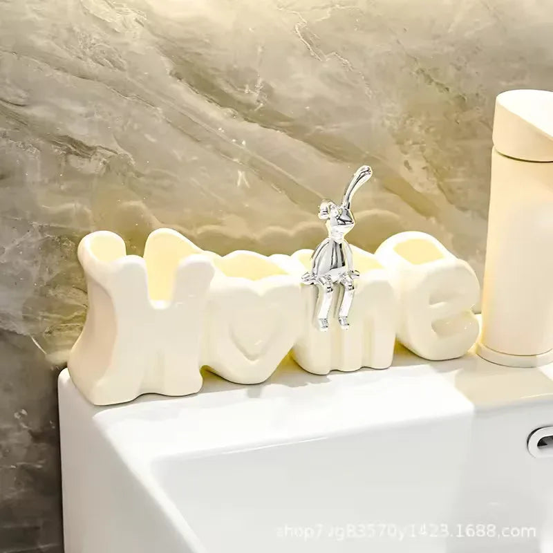 Luxury Toothbrush Holder for Bathroom Decor