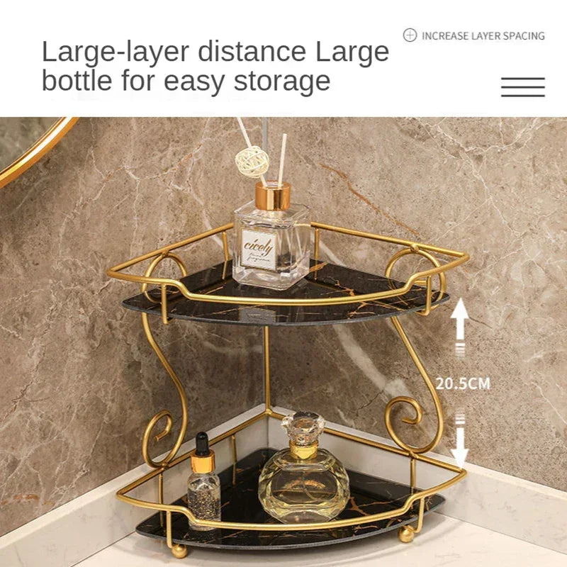 Luxury Vanity Shelf for Bathroom - Elegant