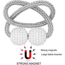 Pack of 2 Magnetic Curtain Holders - Strong Hold
