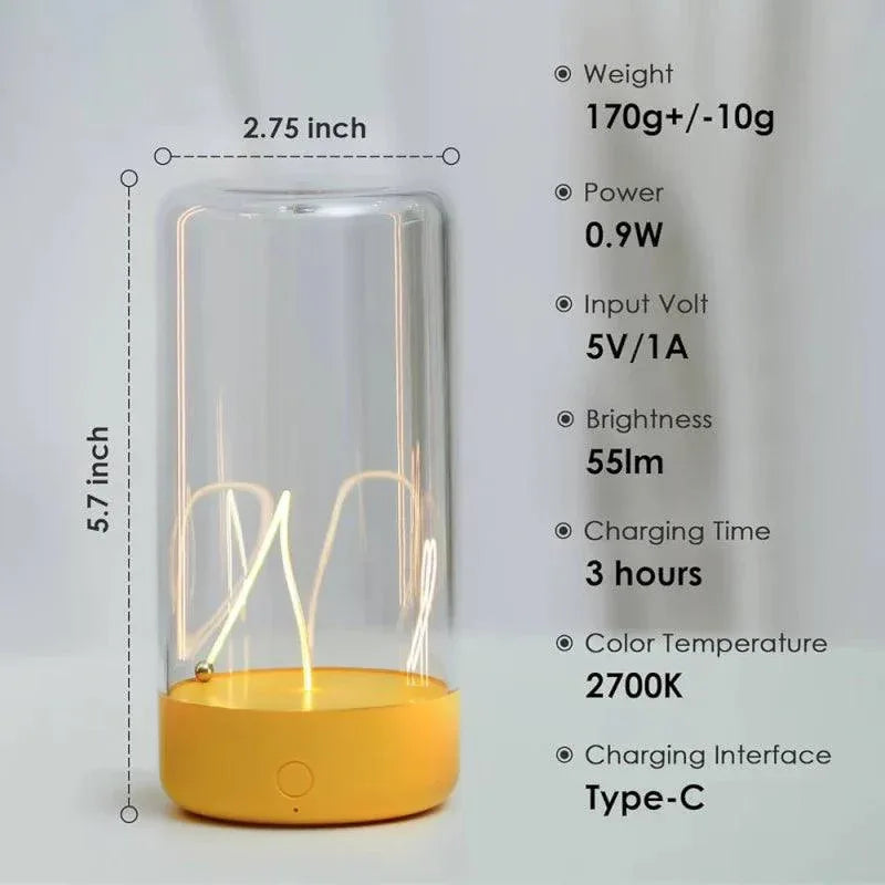 Magnetic LED Desk Light with Modern Design