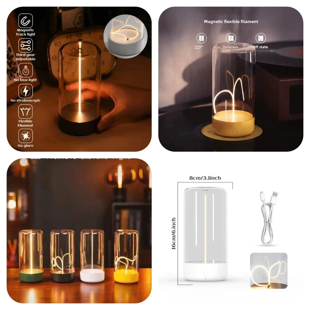 Magnetic LED Desk Light with Modern Design