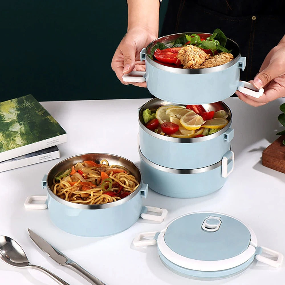 Premium Portable Stainless Steel Thermal Lunch Box