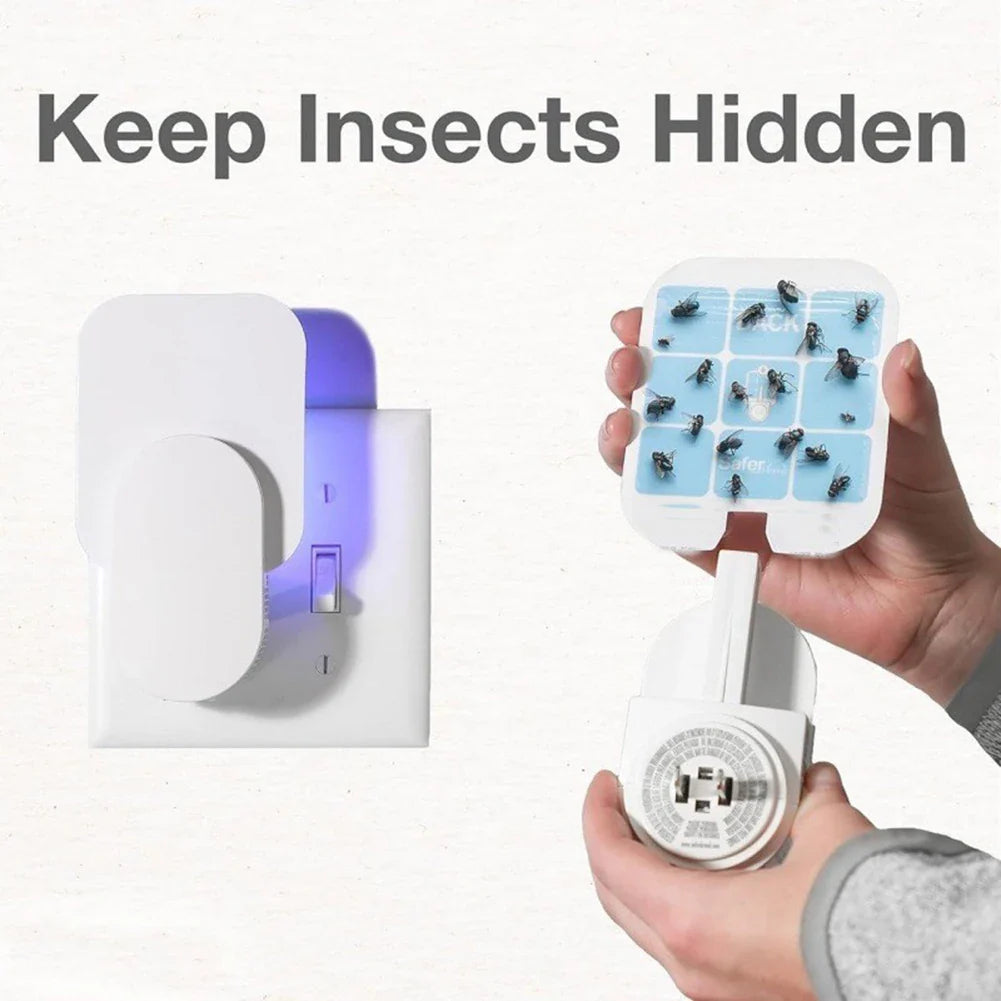 Non-Toxic Adhesive Board Flying Insect & Mosquito Killer Lamp