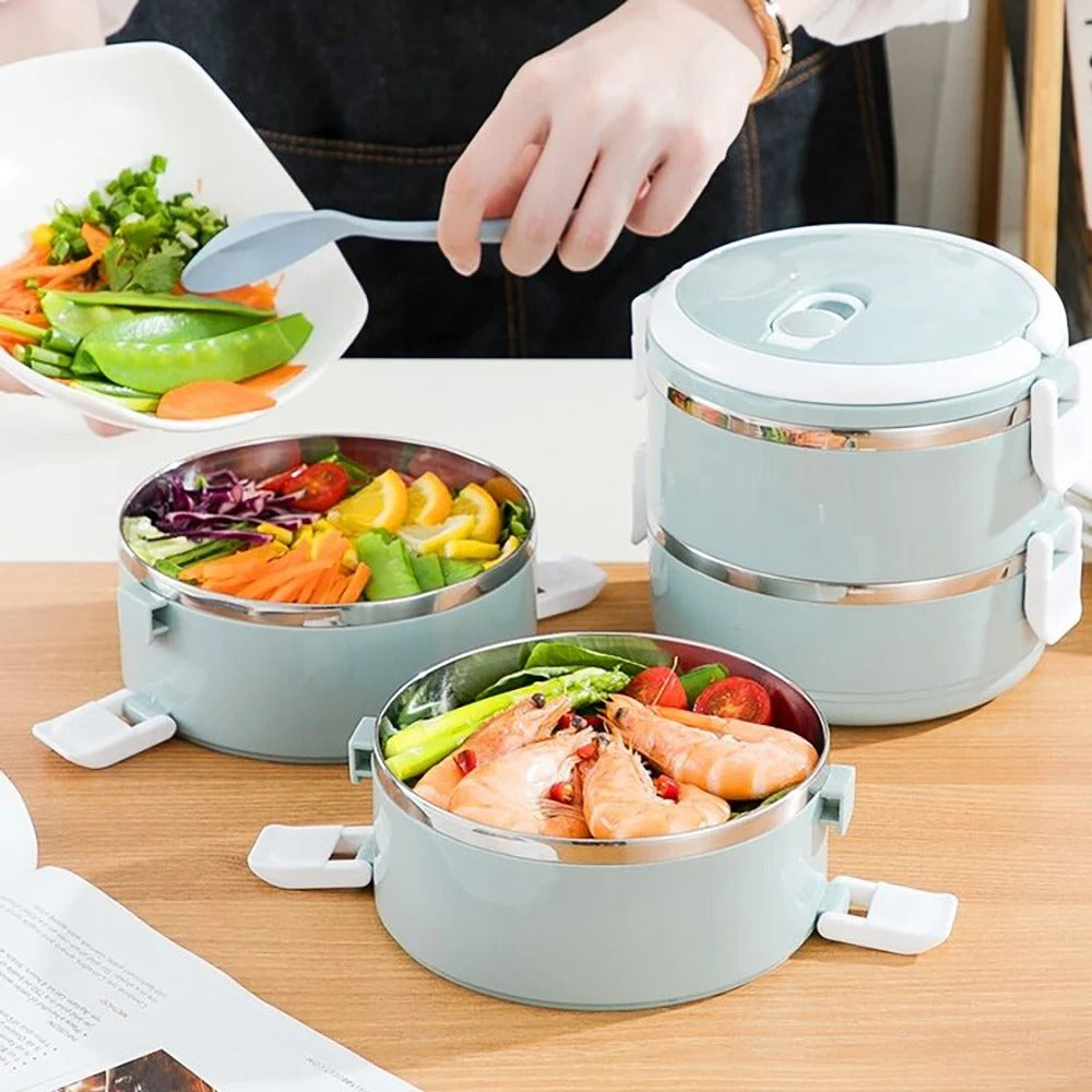 Premium Portable Stainless Steel Thermal Lunch Box