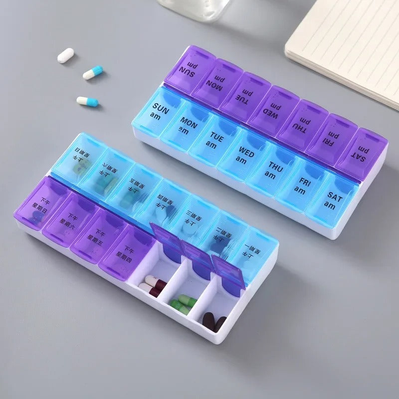 Premium Modular Medicine Storage Tray - Pharmacy-Grade Organizer