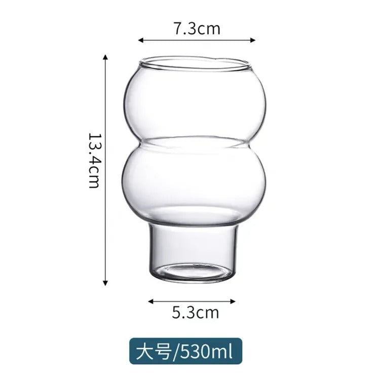 Premium Double-Walled Glassware – Insulated Ice Tea & Coffee Mugs