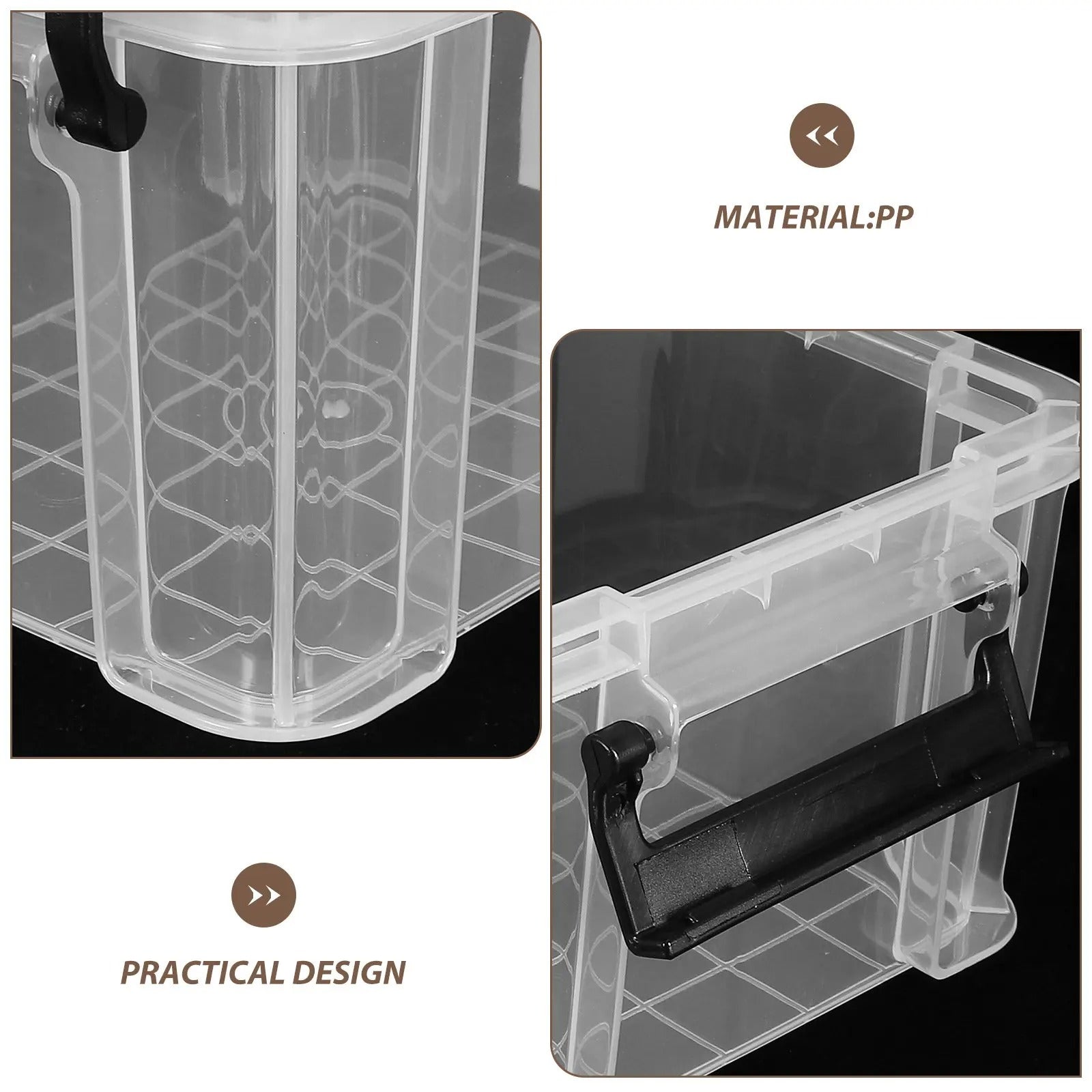 Premium Heavy-Duty Storage Box with Handle