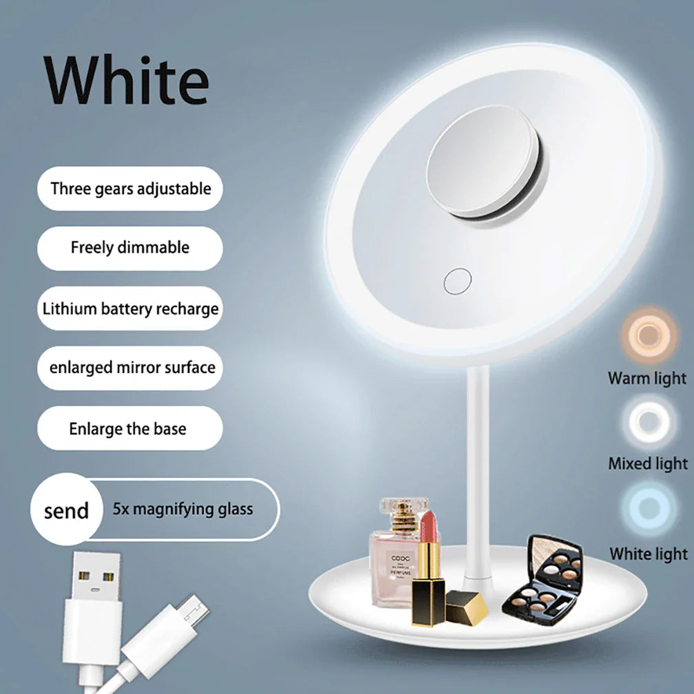 LED Rechargeable Smart Touch Vanity Mirror