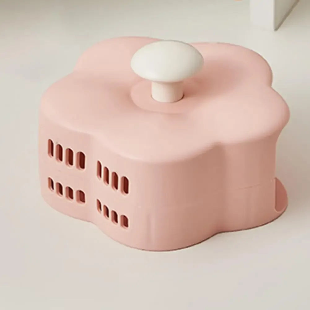 Makeup Brush Organizer Box - Floral Design, Durable