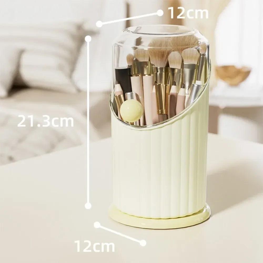 Makeup Brush Storage Box Cylinder Organizer
