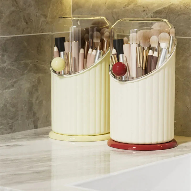 Makeup Brush Storage Box Cylinder Organizer