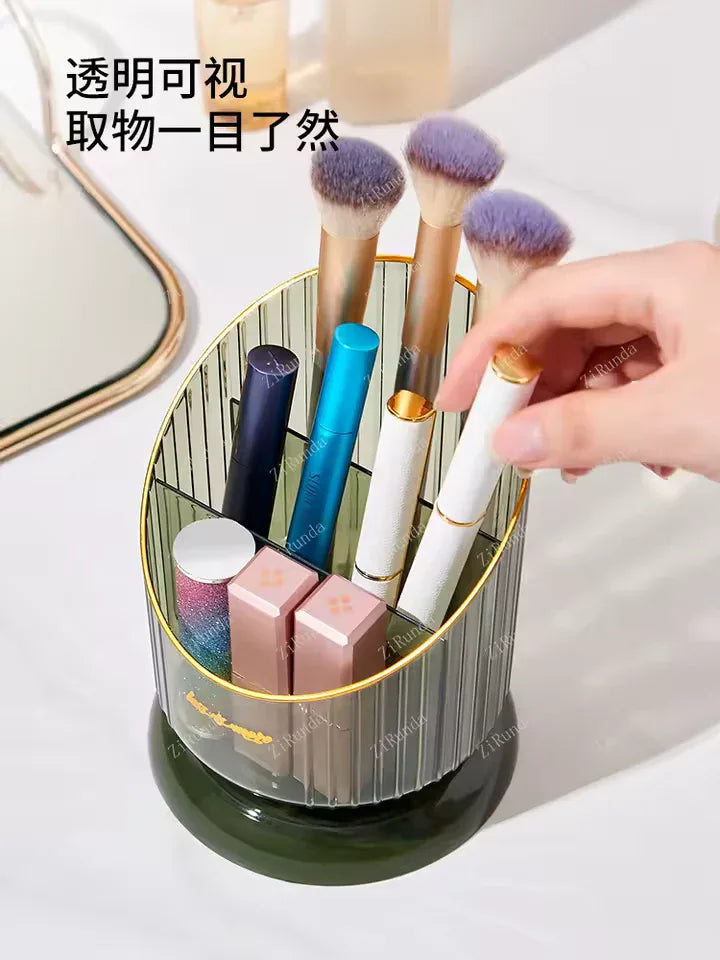 Makeup Brush Storage Organizer with Multi-Compartment