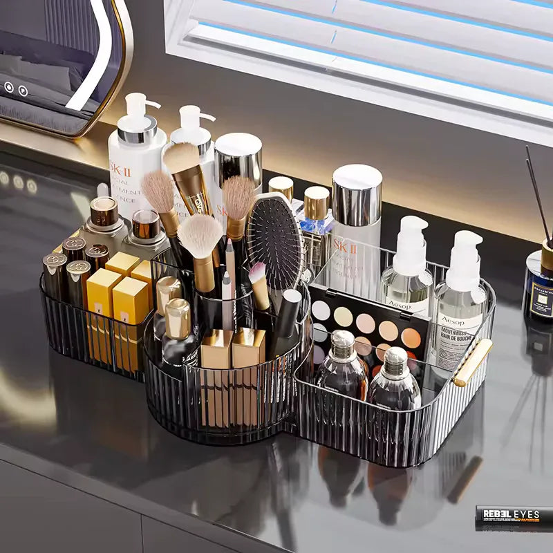 Makeup Organizer Box for Vanity - Clear Storage