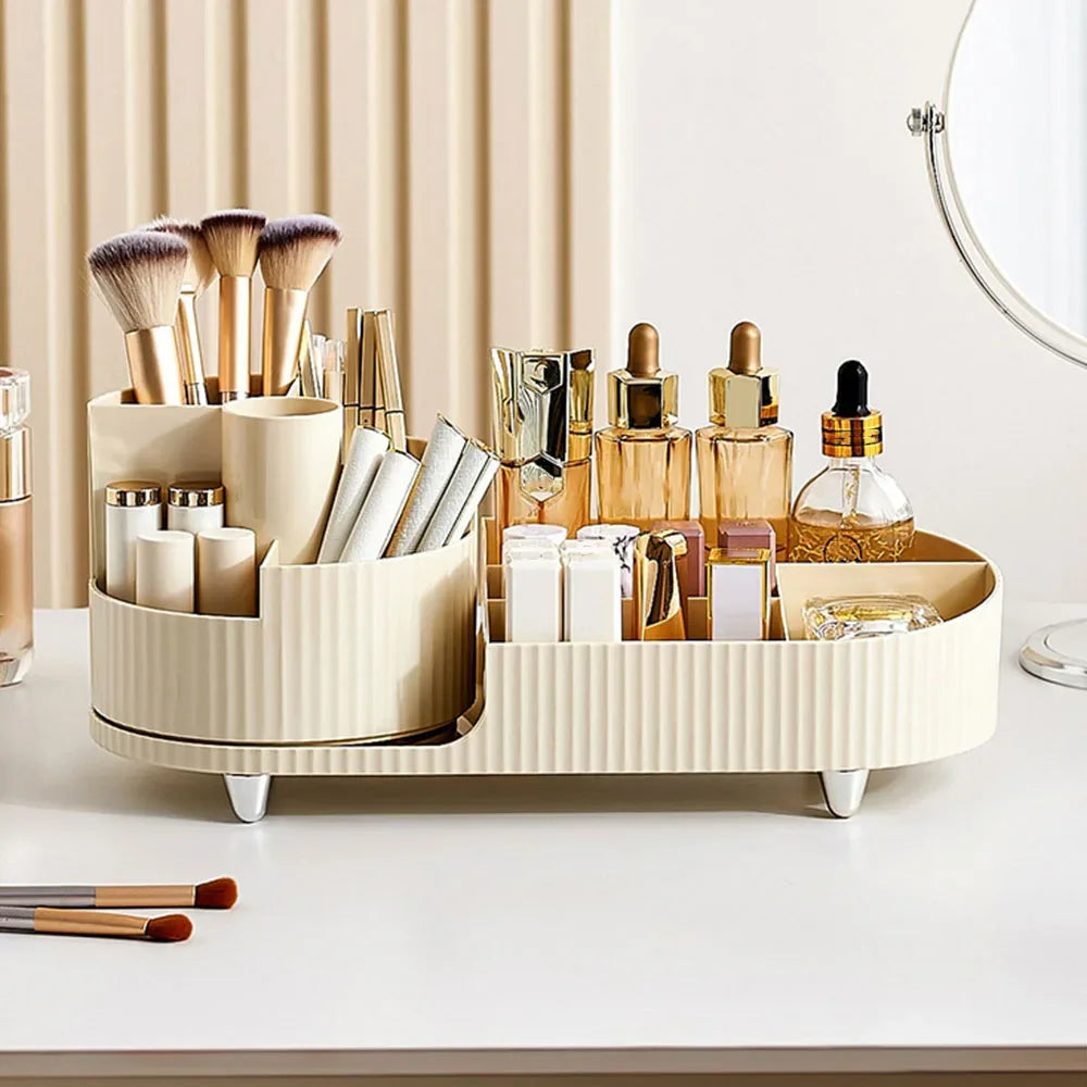 Makeup Organizer for Vanity with Multiple Compartments