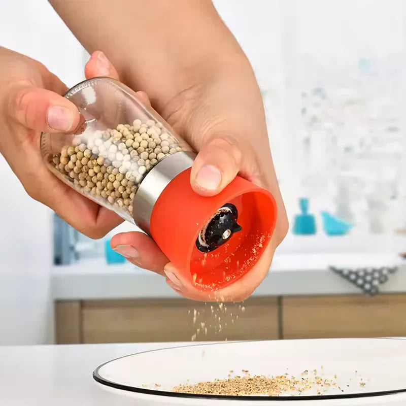 Manual Salt and Pepper Grinder Set - Colorful Kitchen Mills