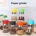 Manual Salt and Pepper Grinder Set - Colorful Kitchen Mills