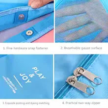 Large Mesh Beach Bag with Pockets - Spacious & Durable