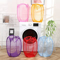 Mesh Foldable Laundry Basket – Lightweight & Portable